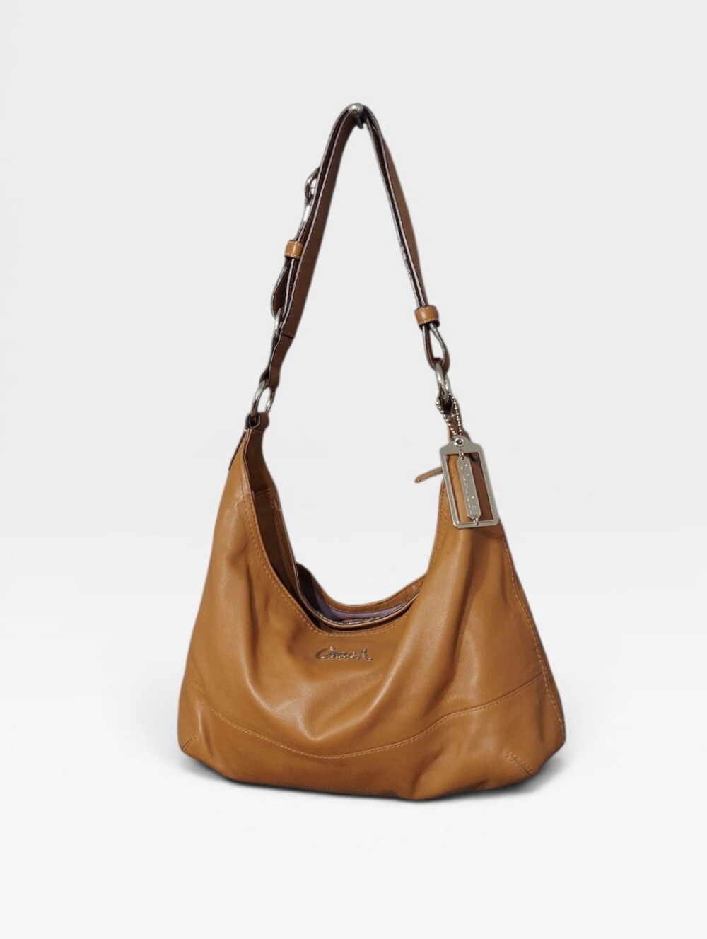 Coach East West Duffle Convertable Leather Shoulder Bag Very Gently Loved - Picture 2 of 11